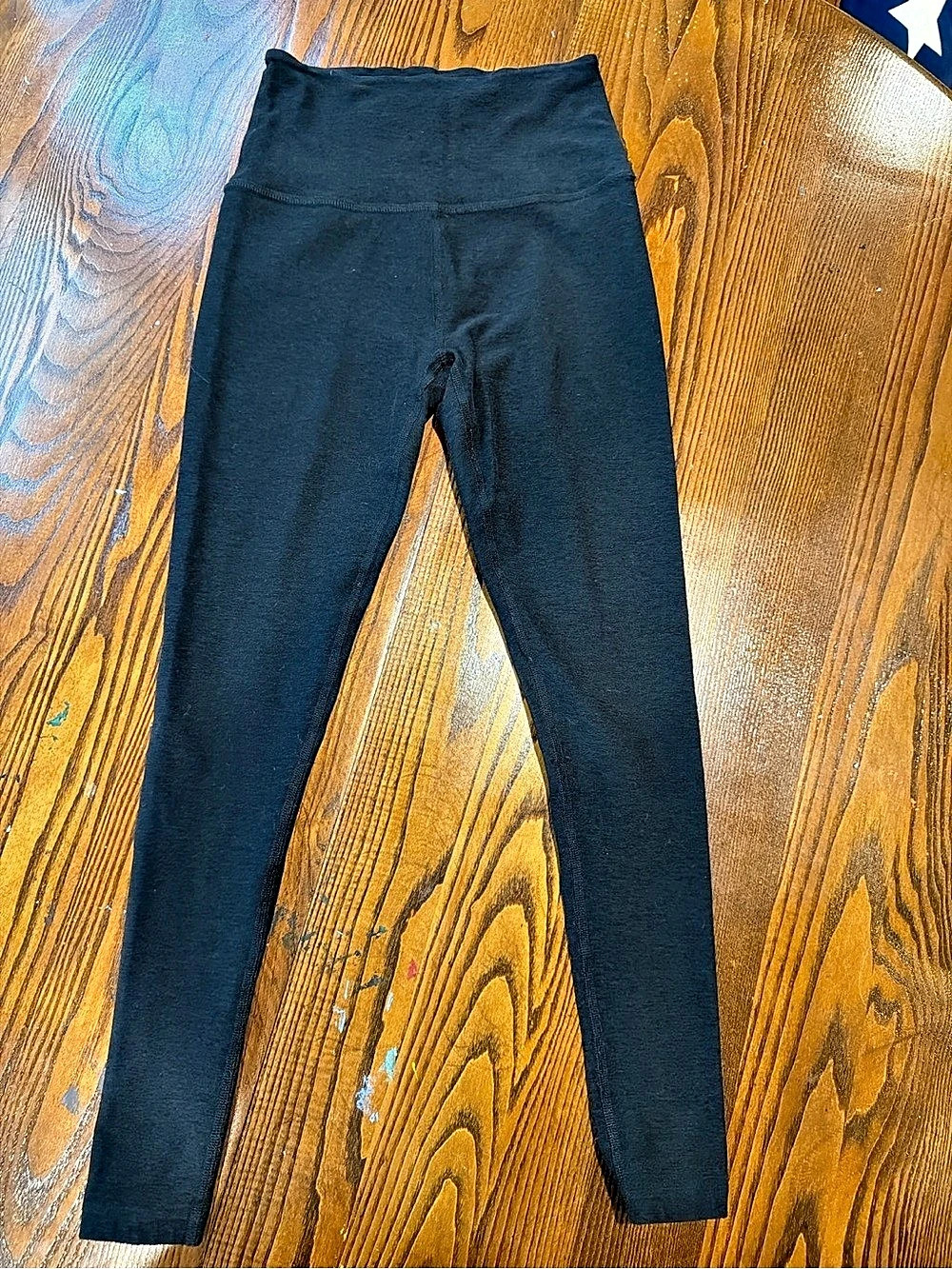 Beyond Yoga Spacedye Caught in the Midi Leggings Black Charcoal S